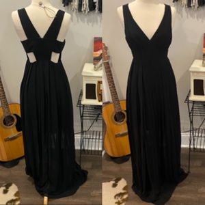 New “BCBGeneration” Cut out pleated long dress